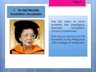 ruperta david invention|Filipino Inventor AND Their Invention .